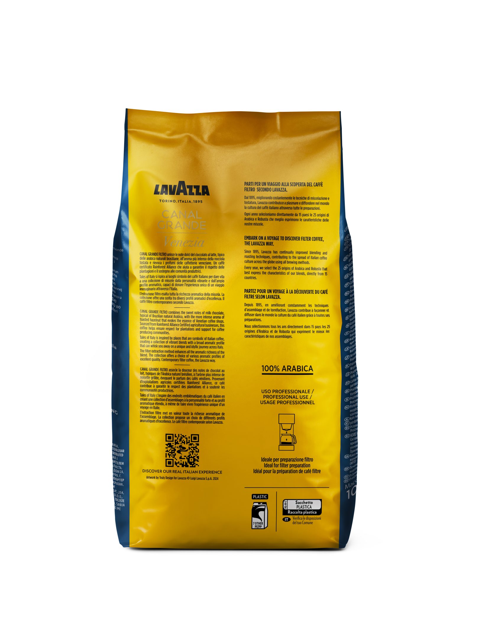 Lavazza Canal Grande Beans 1kg - Image 2