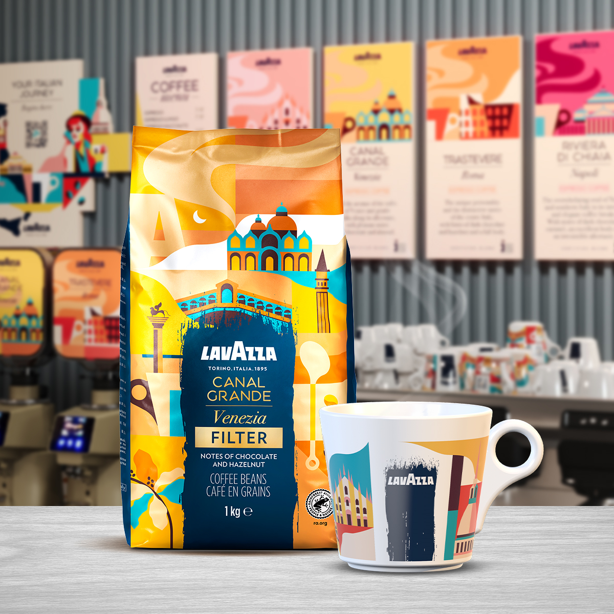 Lavazza Canal Grande Beans 1kg - Image 3