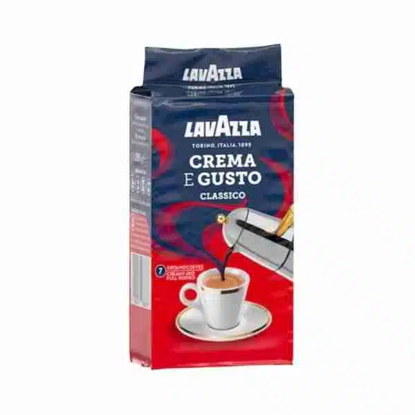 Lavazza Crema E Gusto Ground Coffee 250g x 8